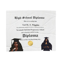 Load image into Gallery viewer, Personalized Graduation Blanket