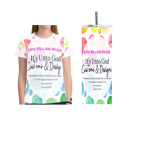 Load image into Gallery viewer, Custom T-Shirt and Tumbler Set