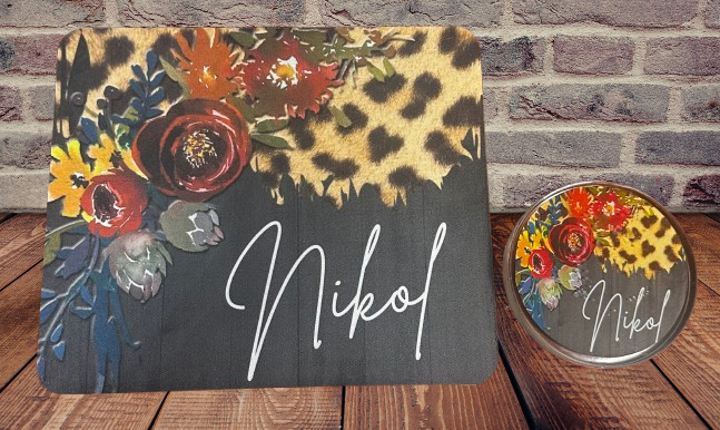 Custom Mouse Pad & Coaster Set