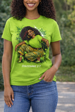 Load image into Gallery viewer, Was Not Built to Break™ Women’s Graphic Tees | Colossians 2:7
