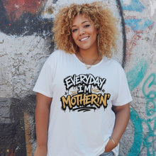 Load and play video in Gallery viewer, Everyday I’m Motherin Shirt, Funny Mom Life T-Shirt, Trendy Mama Graphic Tee, Leopard Glam Mom Shirt, Motherhood Humor Gift
