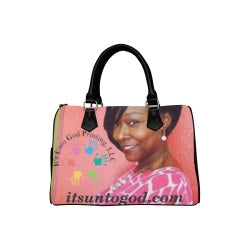 Personalized Boston Handbag